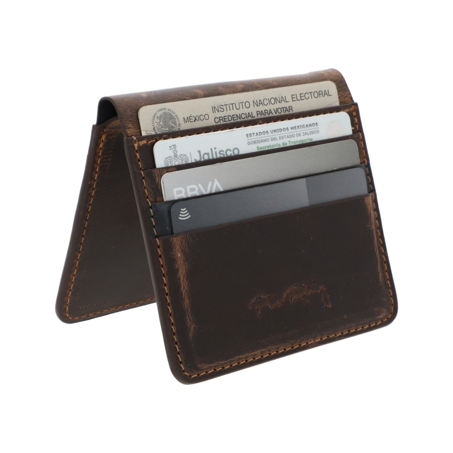 Cartera de cuero Falco