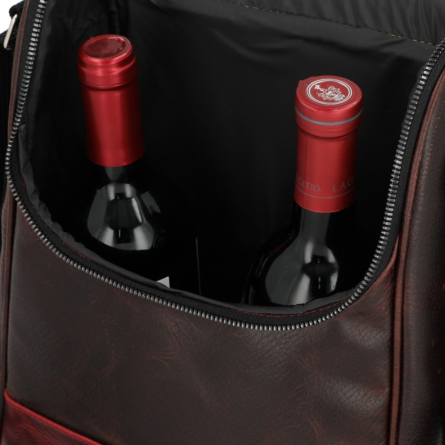 Brunello Hielera para vinos de cuero