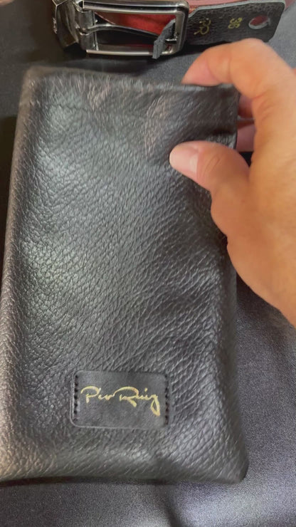 Cartera de cuero Falco