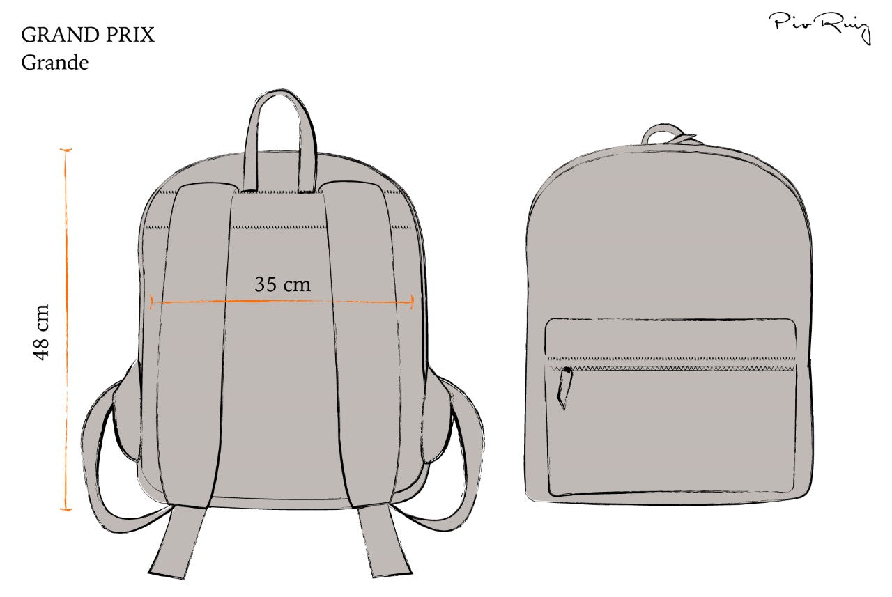 Backpack Grand Prix 100% Cuero