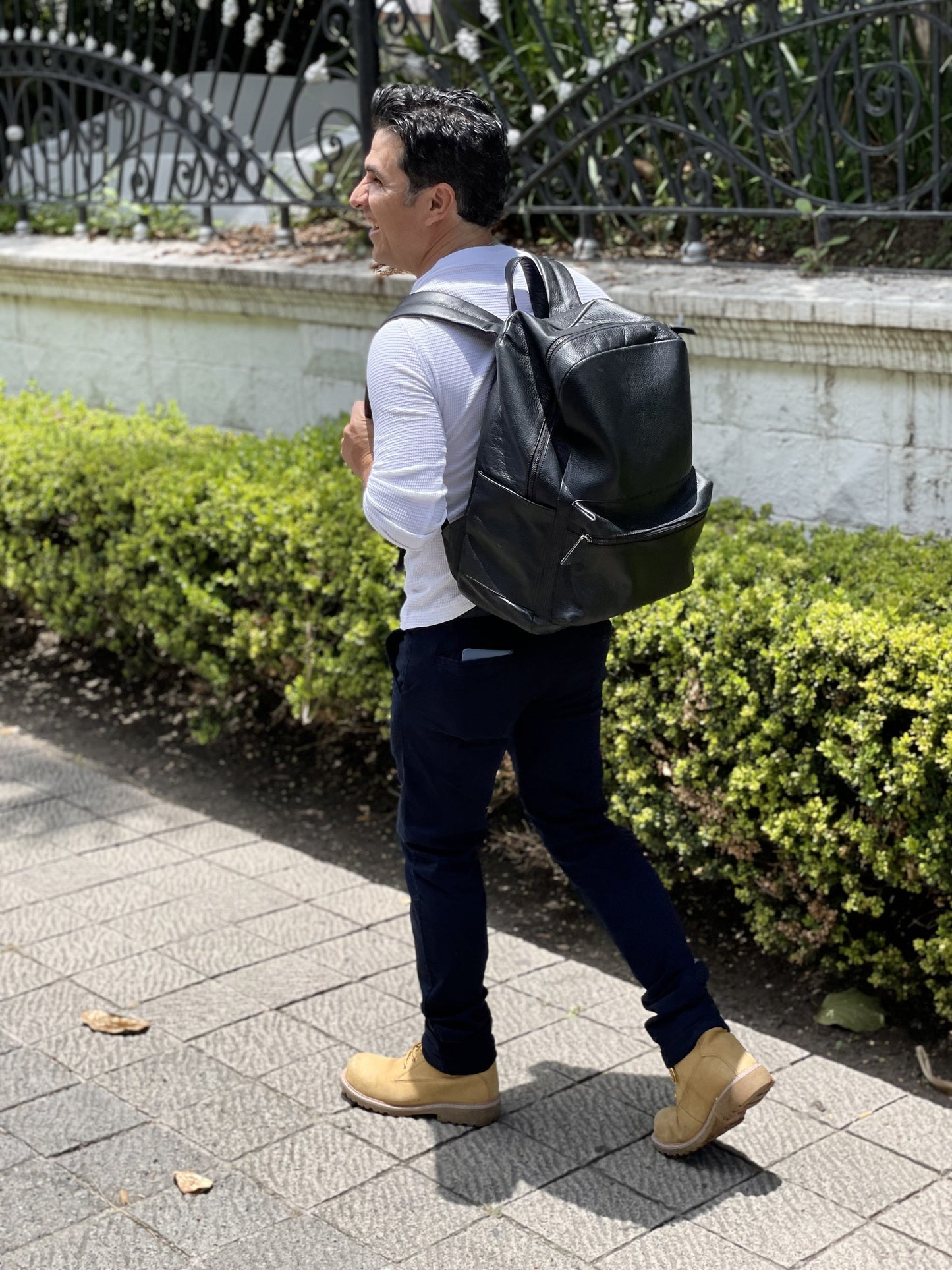 Backpack Grand Prix 100% Cuero
